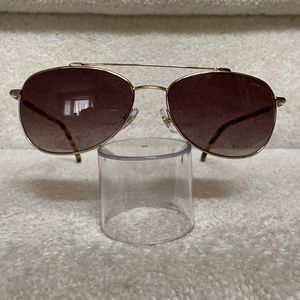 carrera unisex gold frame sunglasses